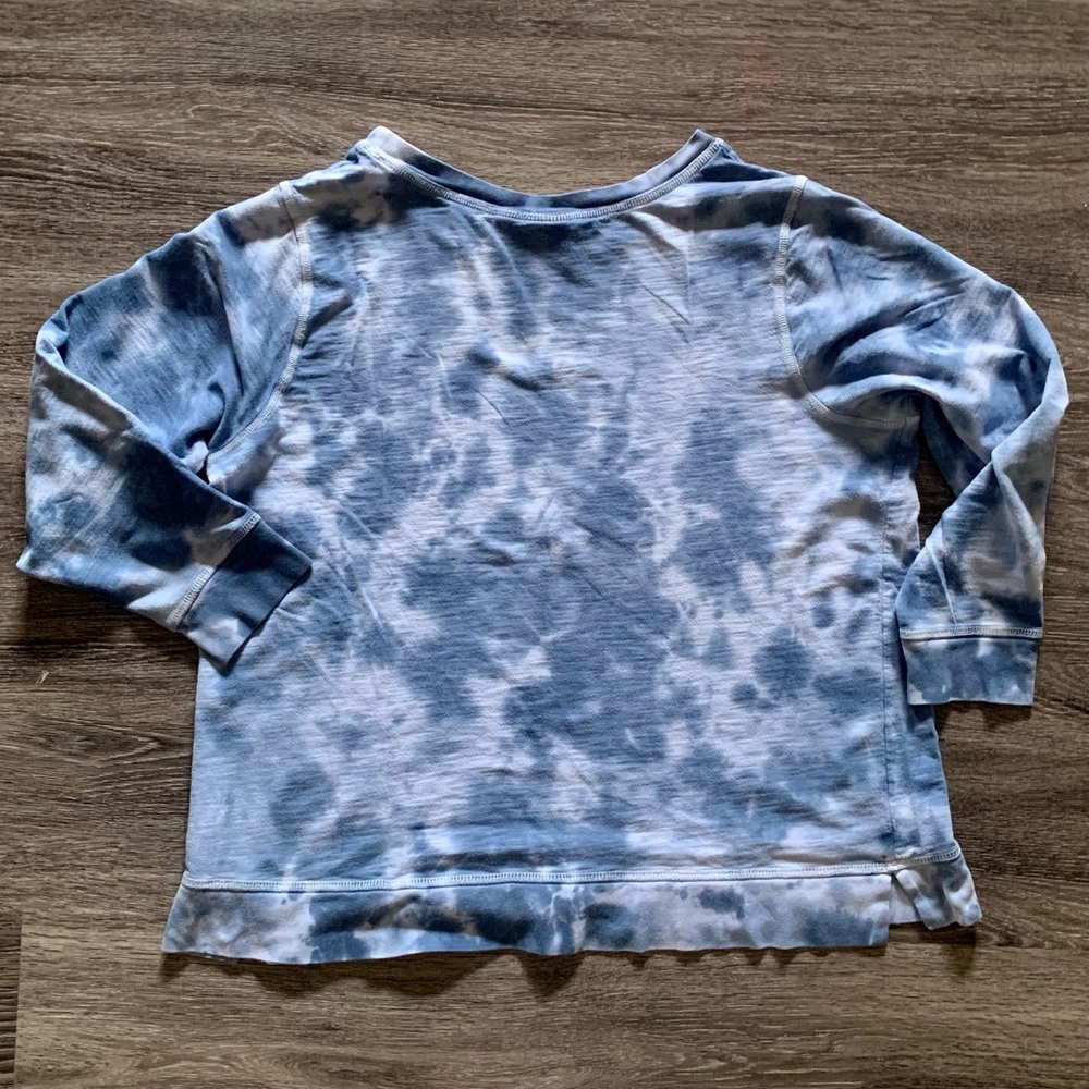 Ocean Blue Tie-Dye Cato Top